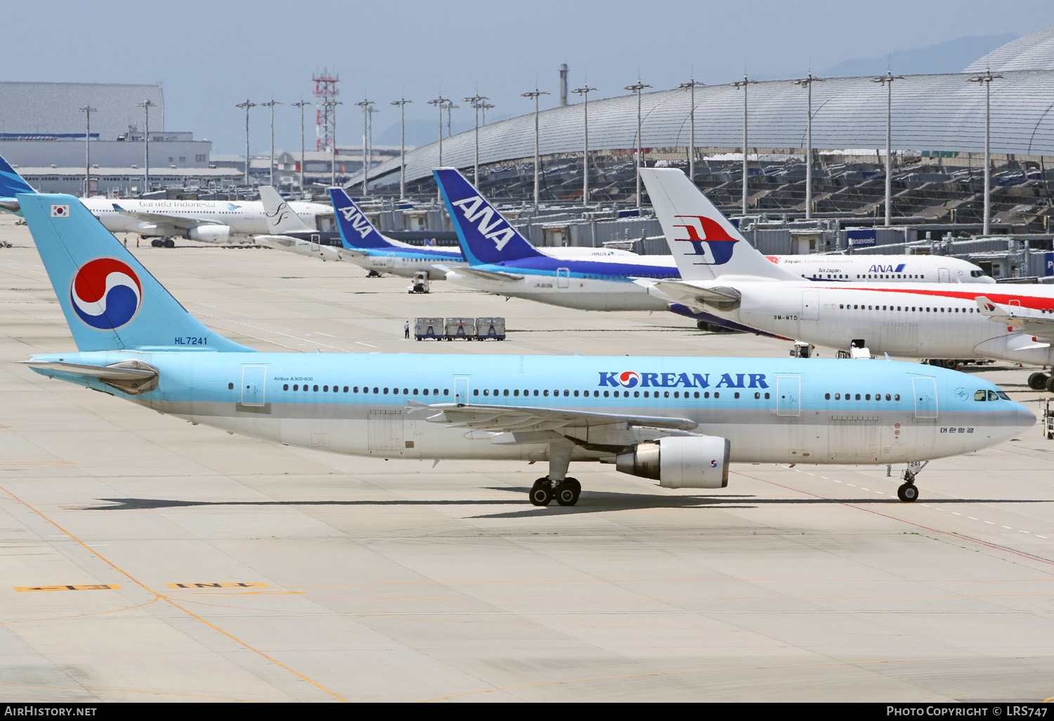 Aircraft Photo of HL7241 | Airbus A300B4-622R | Korean Air | AirHistory.net #276652
