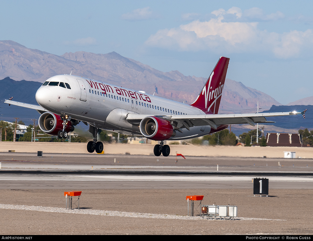 Aircraft Photo of N847VA | Airbus A320-214 | Virgin America | AirHistory.net #276658