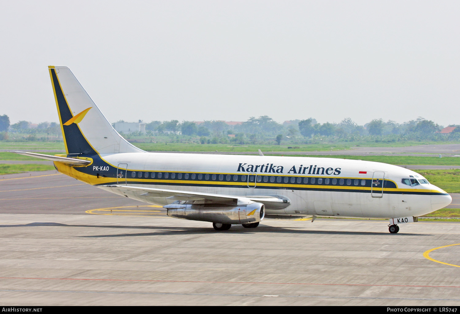 Aircraft Photo of PK-KAO | Boeing 737-284/Adv | Kartika Airlines | AirHistory.net #276664