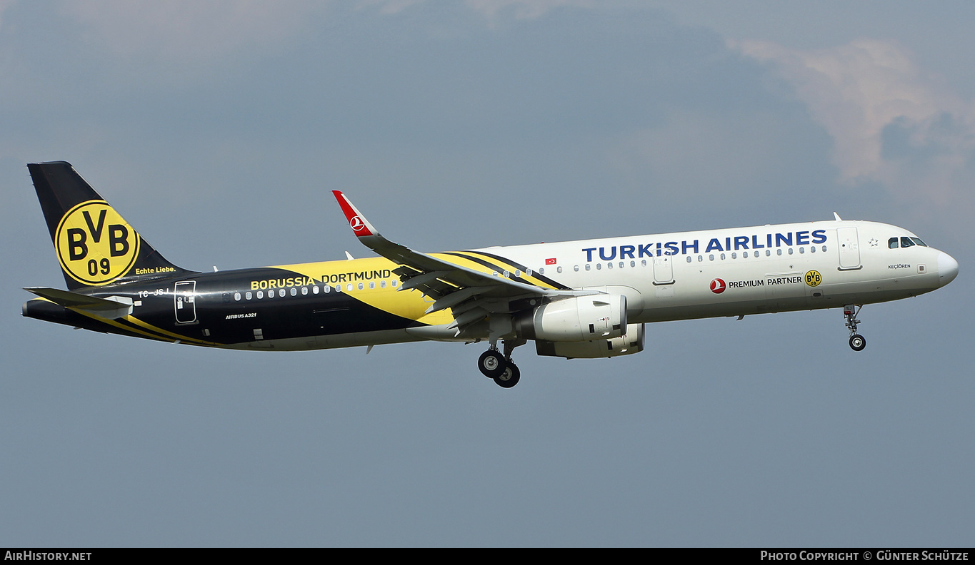 Aircraft Photo of TC-JSJ | Airbus A321-231 | Turkish Airlines | AirHistory.net #276670