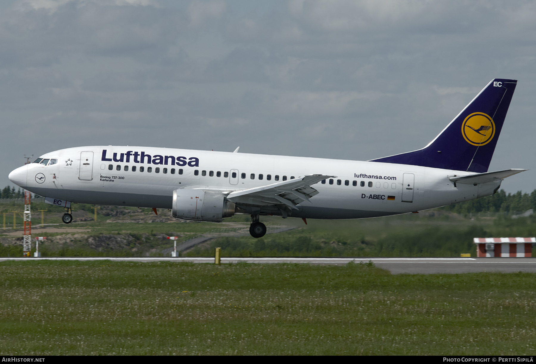 Aircraft Photo of D-ABEC | Boeing 737-330 | Lufthansa | AirHistory.net #276675