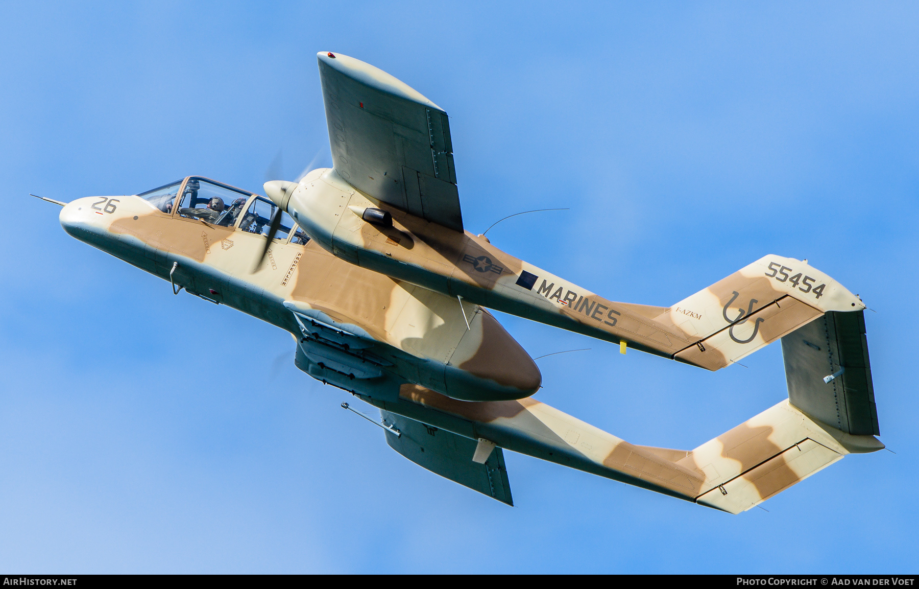 Aircraft Photo of F-AZKM / 55454 | North American Rockwell OV-10B Bronco | USA - Marines | AirHistory.net #276687