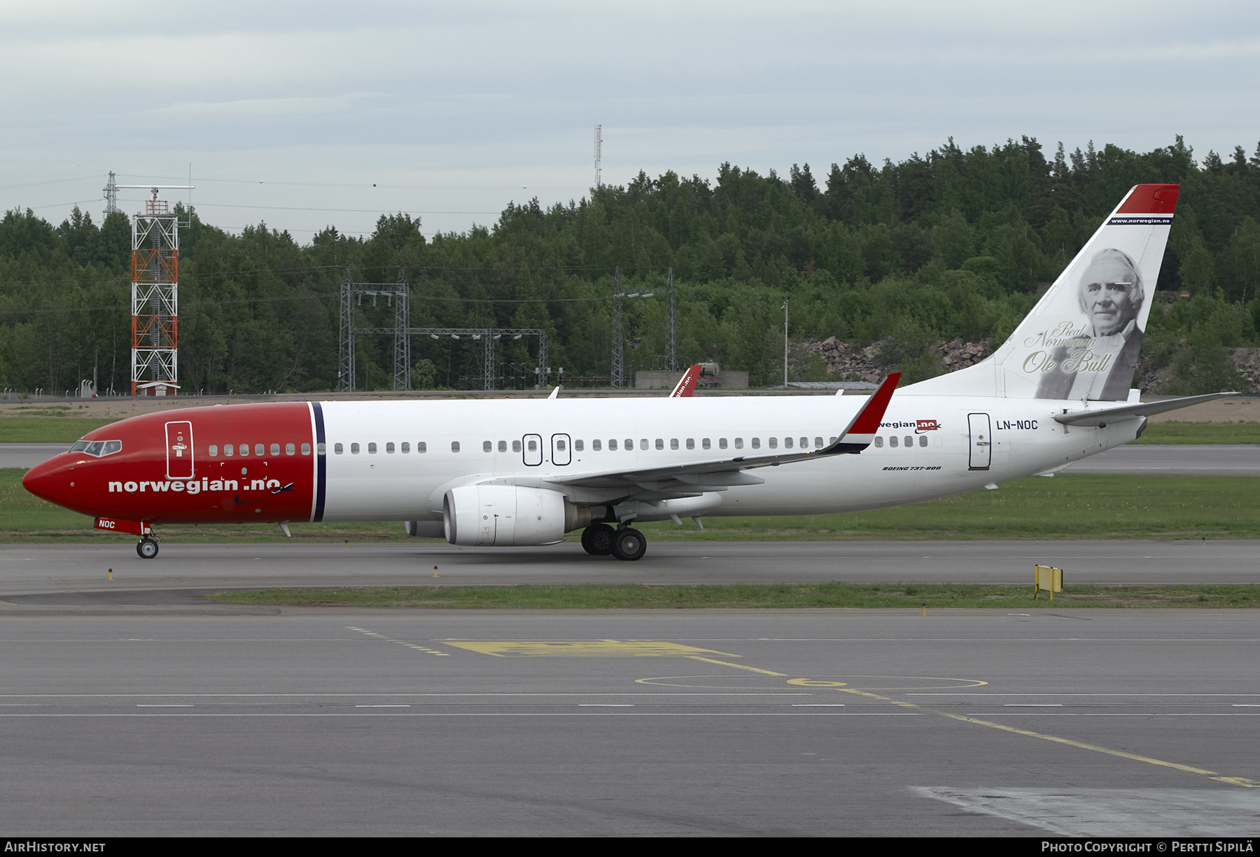 Aircraft Photo of LN-NOC | Boeing 737-81Q | Norwegian | AirHistory.net #276692