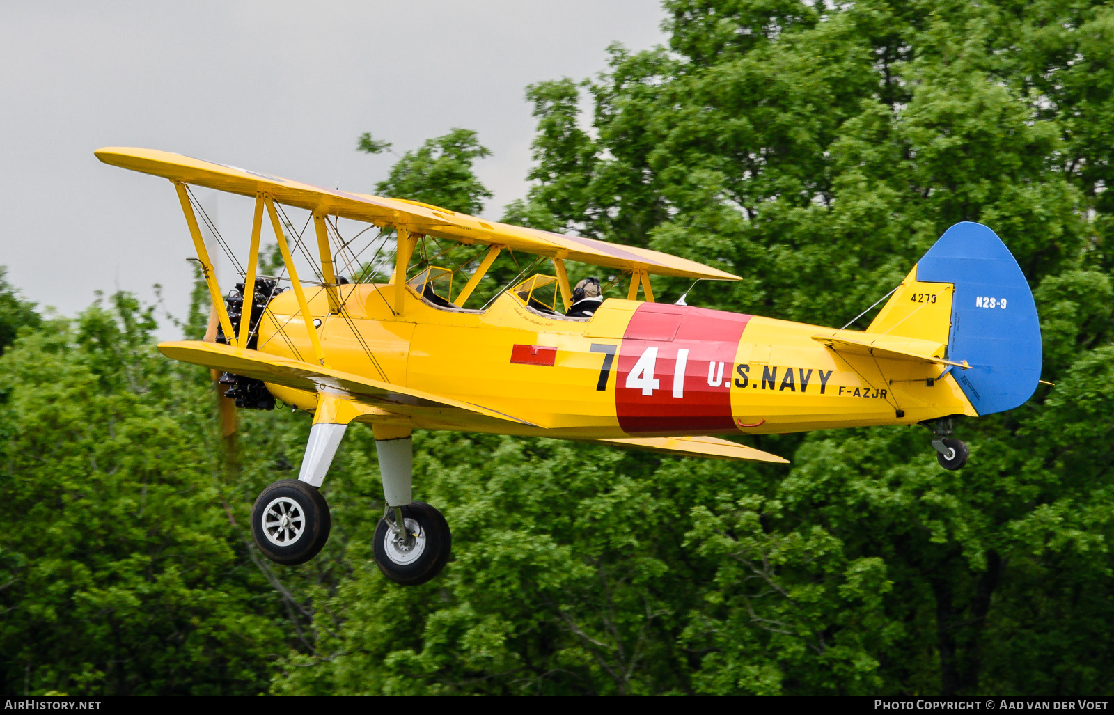 Aircraft Photo of F-AZJR / 4273 | Boeing PT-13D Kaydet (E75) | USA - Navy | AirHistory.net #276705