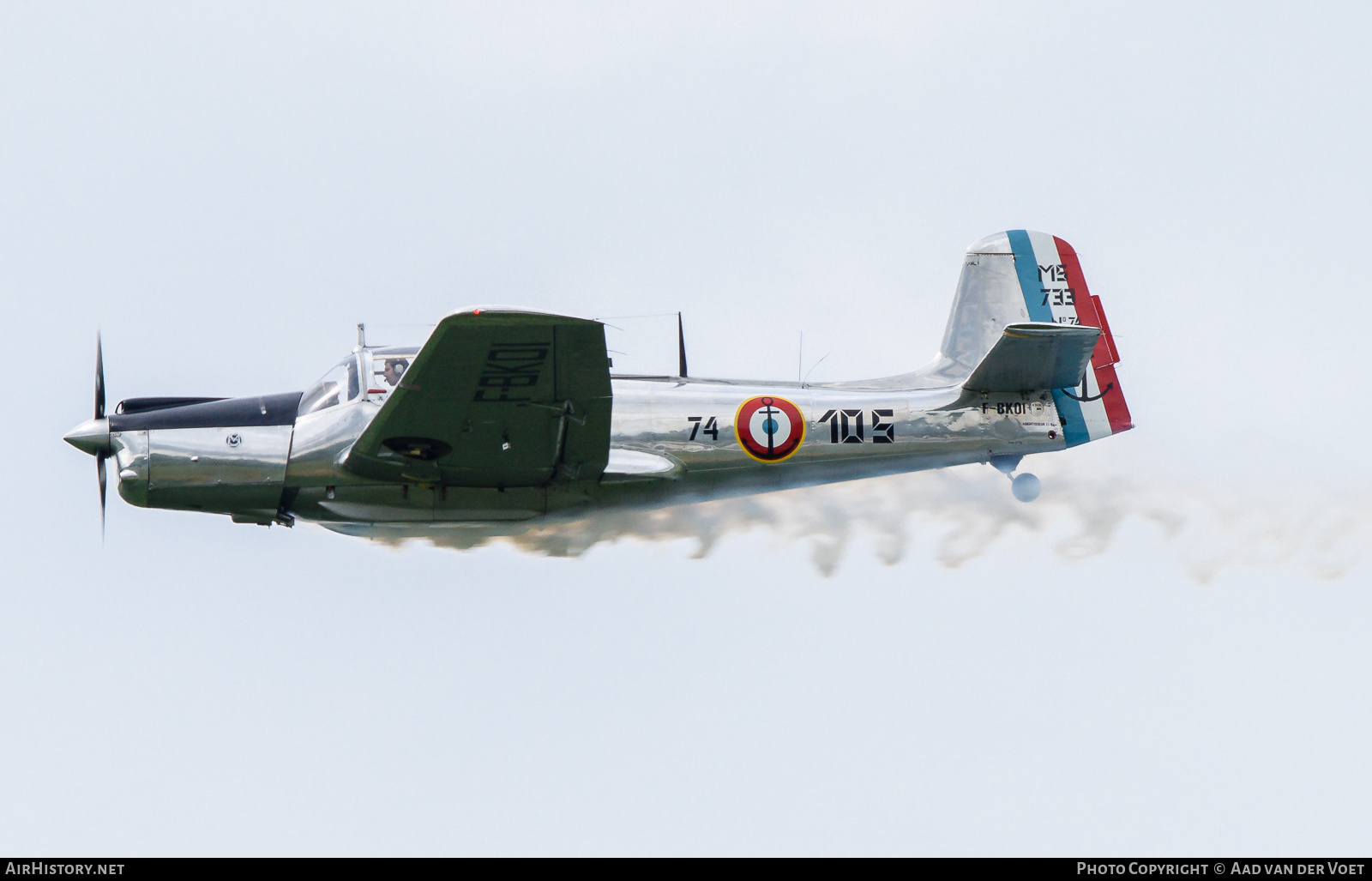 Aircraft Photo of F-BKOI / 74 | Morane-Saulnier MS-733 Alcyon | France - Navy | AirHistory.net #276707