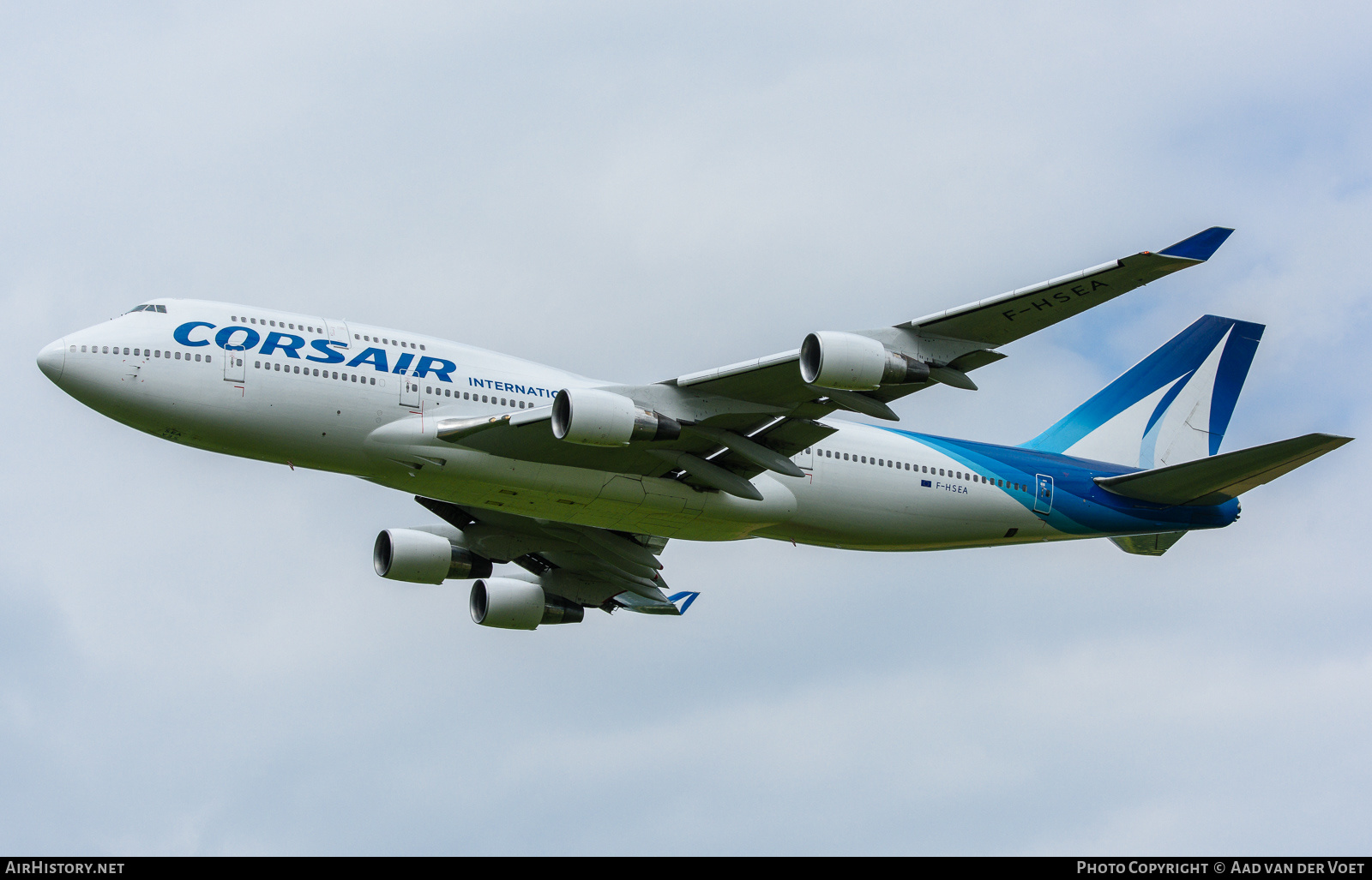 Aircraft Photo of F-HSEA | Boeing 747-422 | Corsair International | AirHistory.net #276715