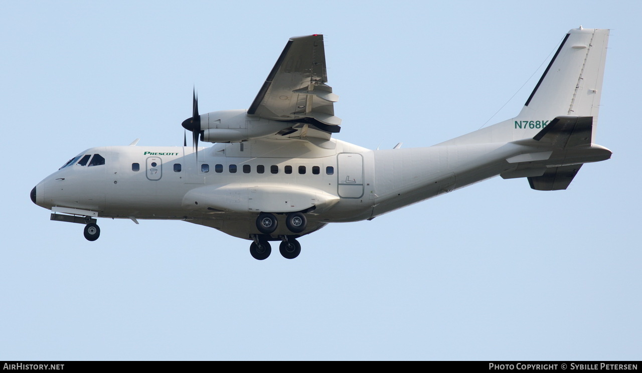 Aircraft Photo of N768KD | CASA/IPTN CN235-300 | Prescott Support | AirHistory.net #276738