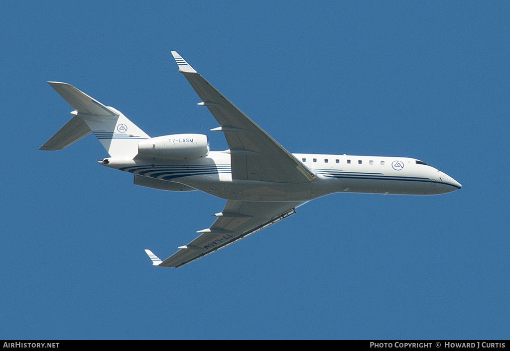 Aircraft Photo of T7-LASM | Bombardier Global 6000 (BD-700-1A10) | AirHistory.net #276744