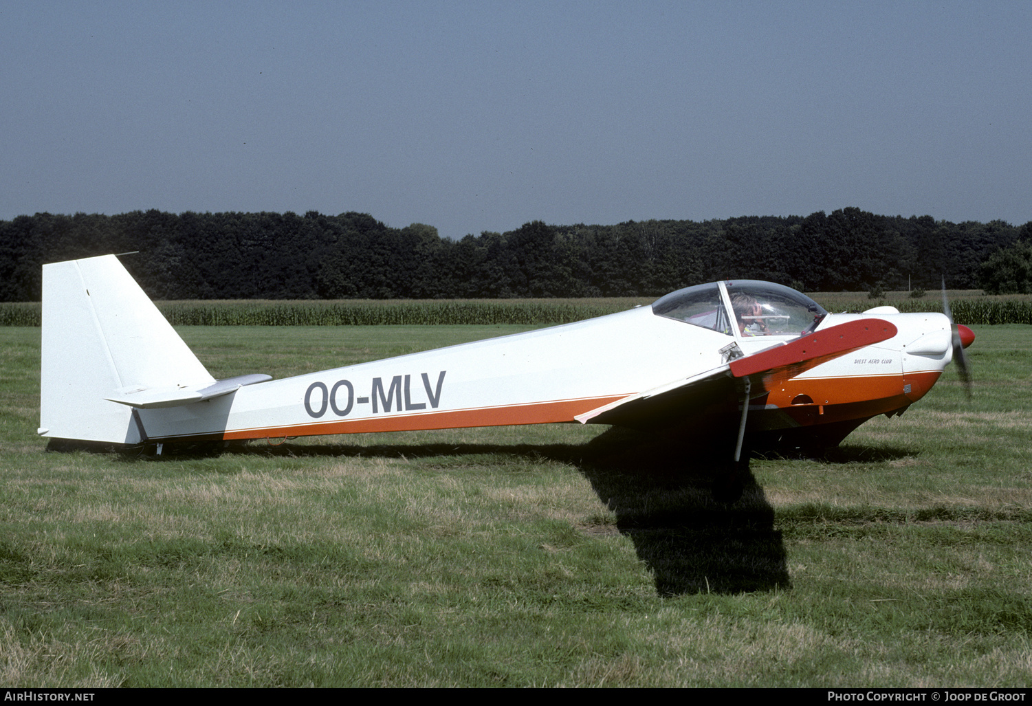 Aircraft Photo of OO-MLV | Scheibe SF-25C Falke | Diest Aero Club | AirHistory.net #276816