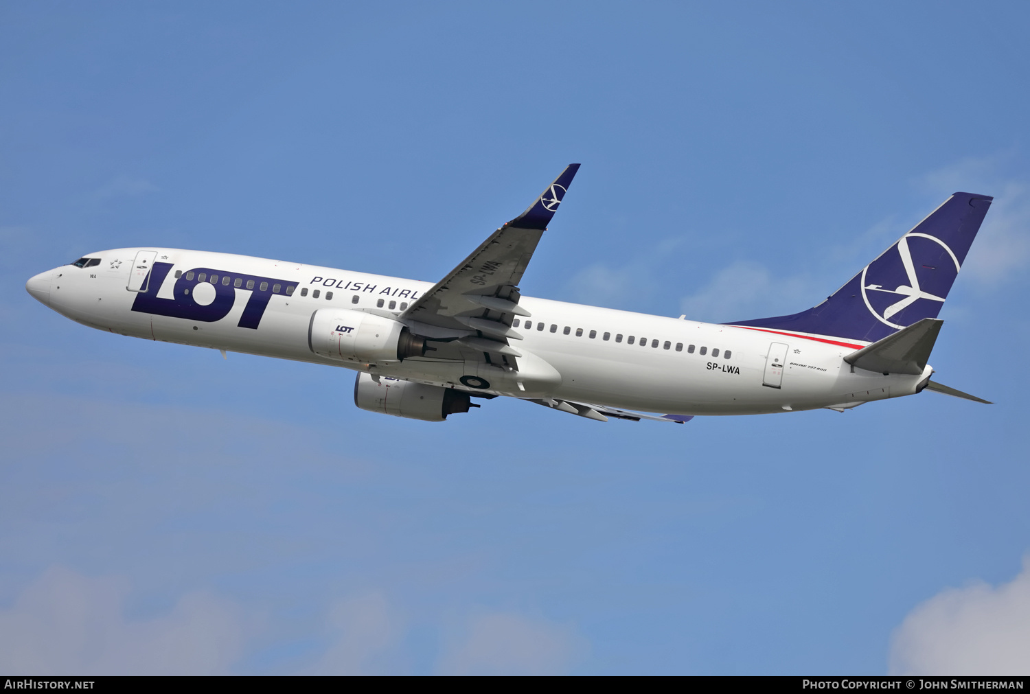 Aircraft Photo of SP-LWA | Boeing 737-89P | LOT Polish Airlines - Polskie Linie Lotnicze | AirHistory.net #276819