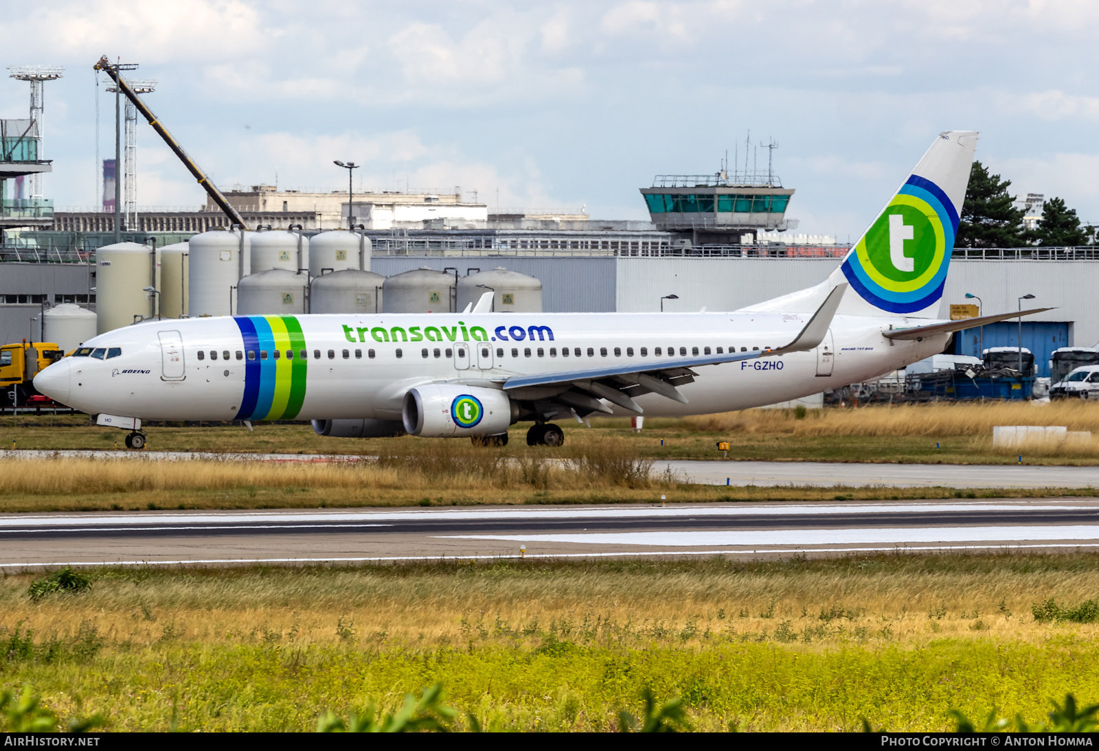 Aircraft Photo of F-GZHO | Boeing 737-8K2 | Transavia | AirHistory.net #276838