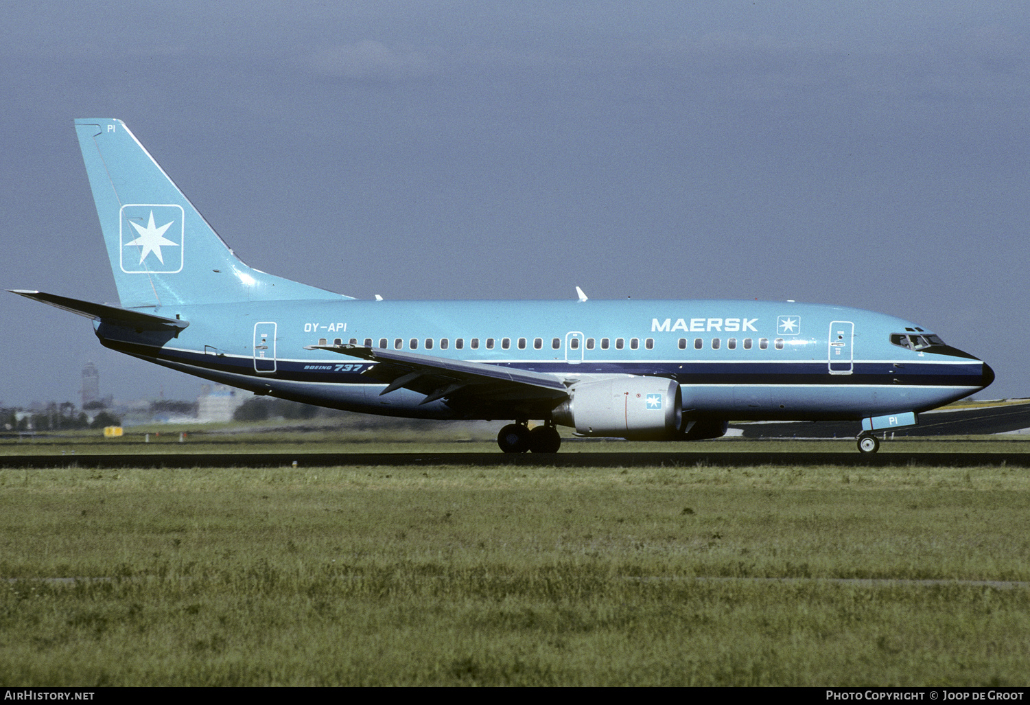 Aircraft Photo of OY-API | Boeing 737-5L9 | Maersk Air | AirHistory.net #276864