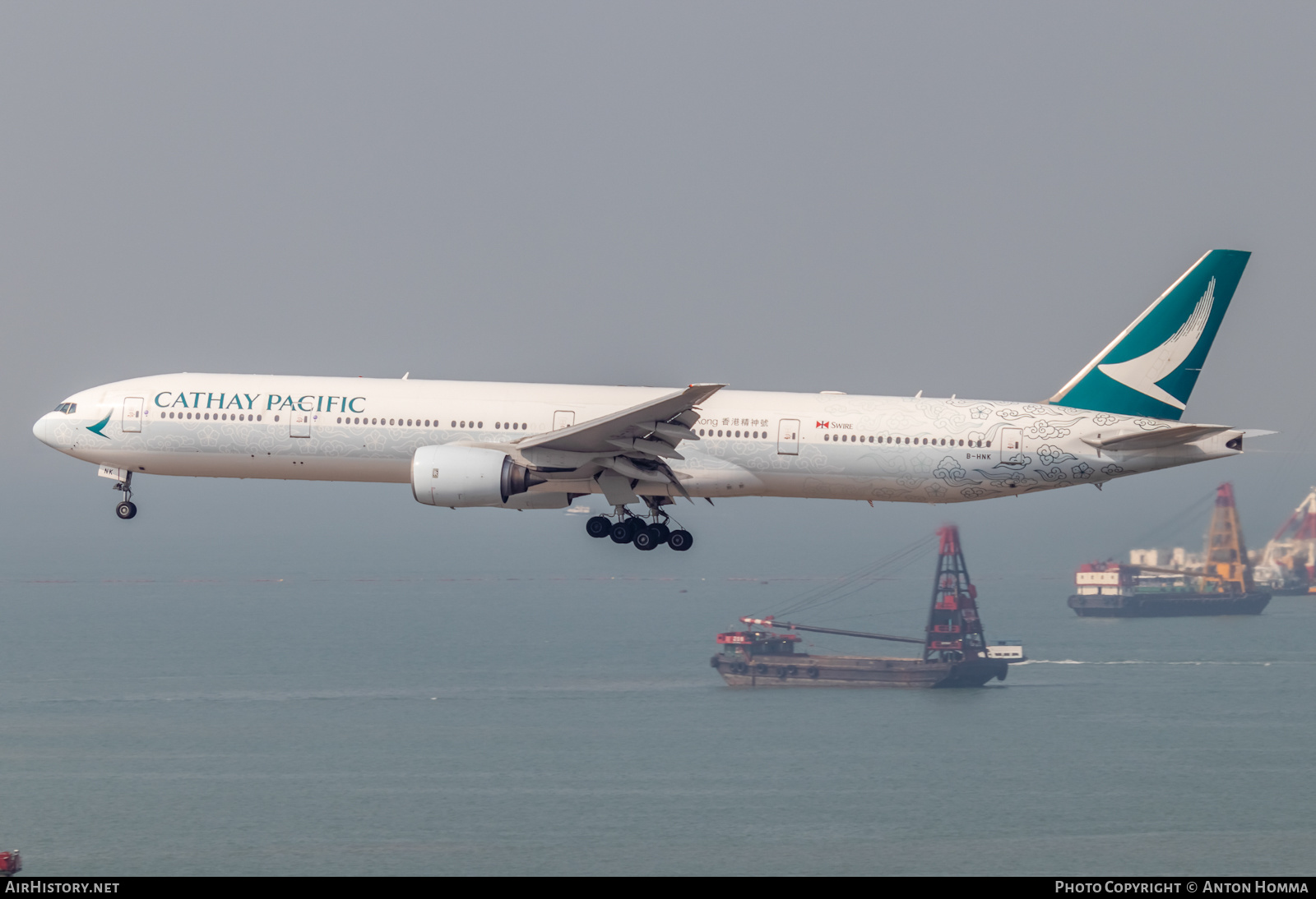 Aircraft Photo of B-HNK | Boeing 777-367 | Cathay Pacific Airways | AirHistory.net #276893