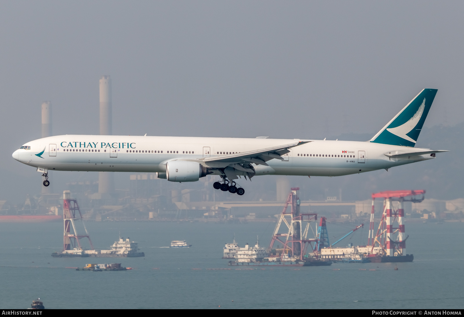 Aircraft Photo of B-HNU | Boeing 777-31H | Cathay Pacific Airways | AirHistory.net #276898