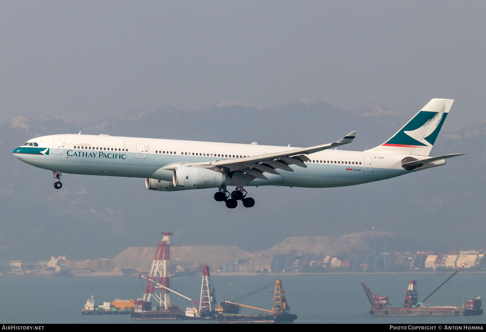 Aircraft Photo of B-LBC | Airbus A330-343E | Cathay Pacific Airways | AirHistory.net #276903