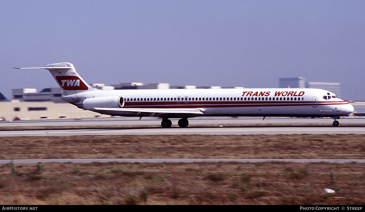 Aircraft Photo of N907TW | McDonnell Douglas MD-82 (DC-9-82) | Trans World Airlines - TWA | AirHistory.net #276911