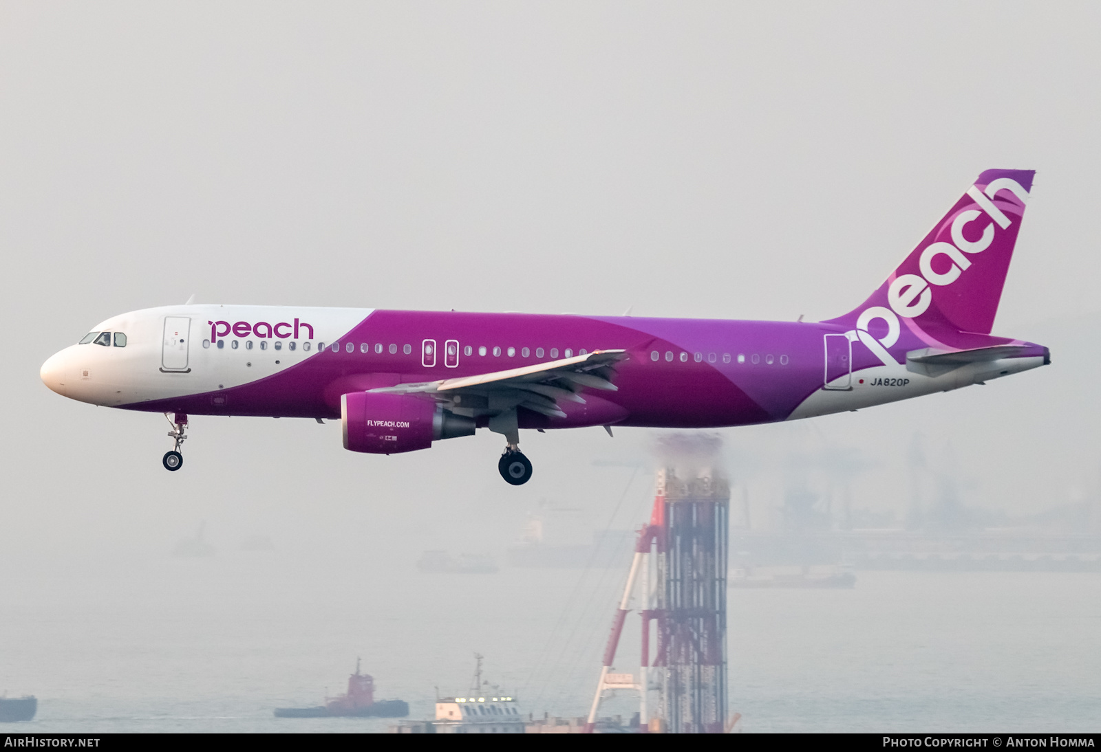 Aircraft Photo of JA820P | Airbus A320-214 | Peach Aviation | AirHistory.net #276927