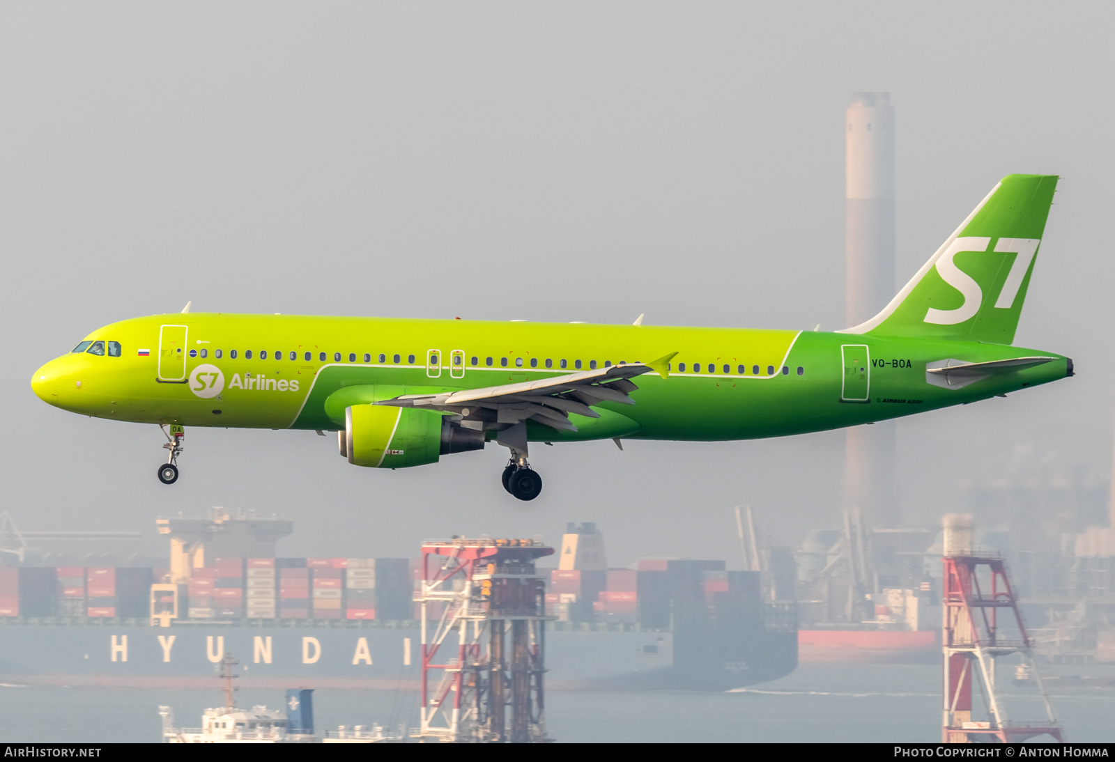 Aircraft Photo of VQ-BOA | Airbus A320-214 | S7 Airlines | AirHistory.net #276936