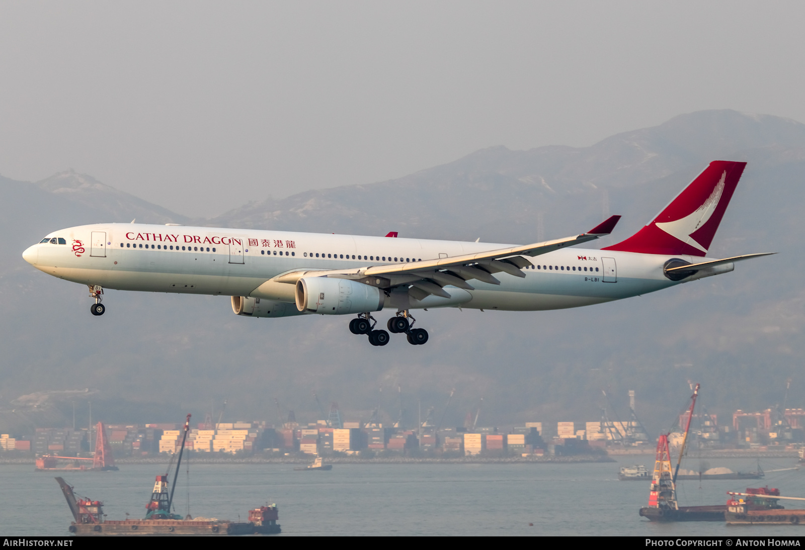 Aircraft Photo of B-LBI | Airbus A330-343E | Cathay Dragon Airways | AirHistory.net #276941