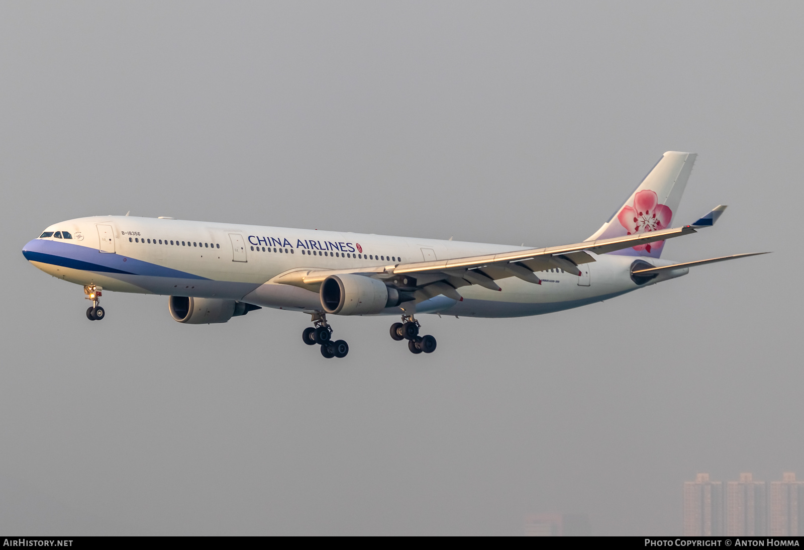 Aircraft Photo of B-18356 | Airbus A330-302E | China Airlines | AirHistory.net #276943