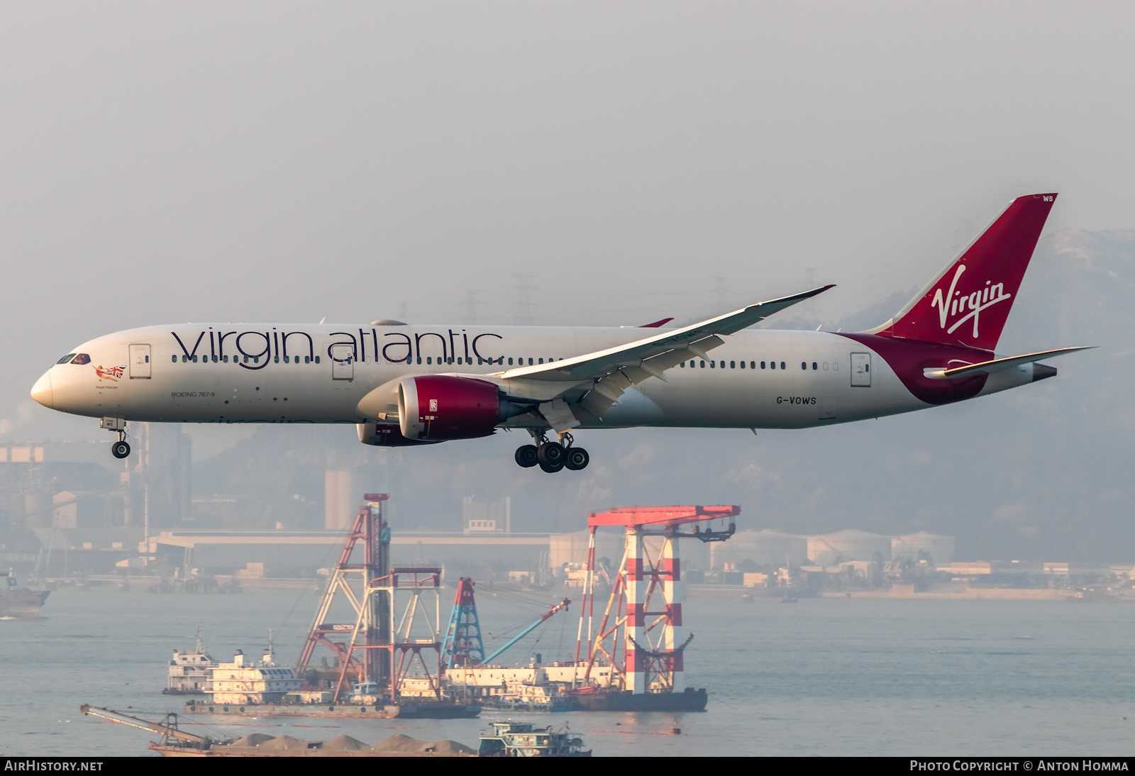 Aircraft Photo of G-VOWS | Boeing 787-9 Dreamliner | Virgin Atlantic Airways | AirHistory.net #276944