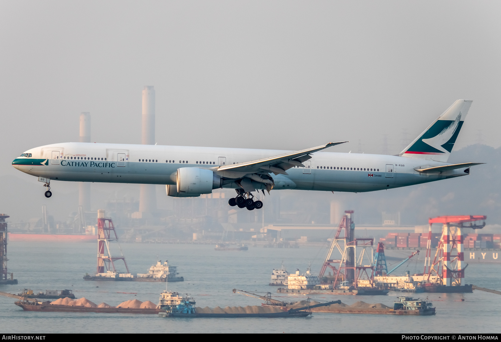 Aircraft Photo of B-KQO | Boeing 777-367/ER | Cathay Pacific Airways | AirHistory.net #276946