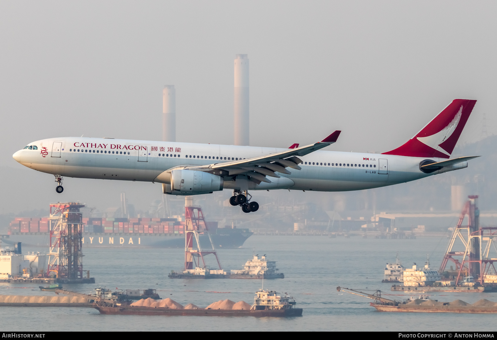 Aircraft Photo of B-LAB | Airbus A330-342 | Cathay Dragon Airways | AirHistory.net #276947