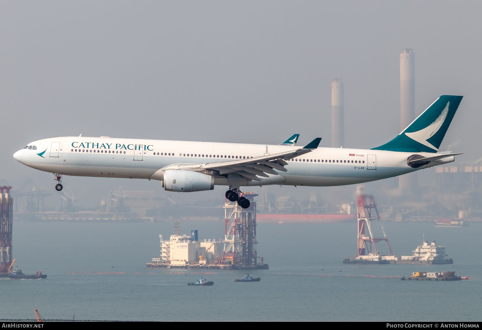 Aircraft Photo of B-LAK | Airbus A330-343E | Cathay Pacific Airways | AirHistory.net #276952