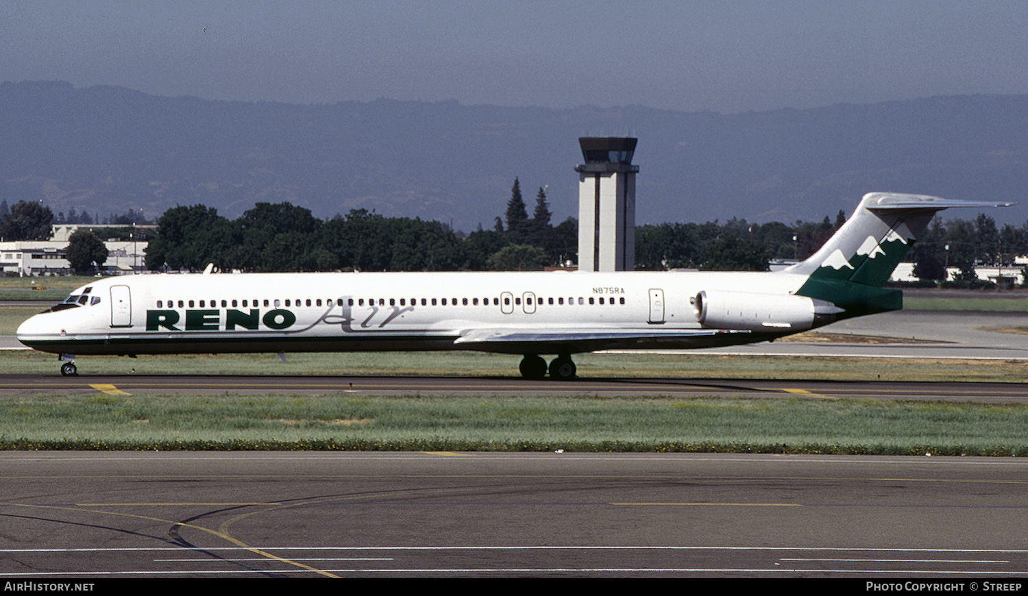 Aircraft Photo of N875RA | McDonnell Douglas MD-83 (DC-9-83) | Reno Air | AirHistory.net #276963