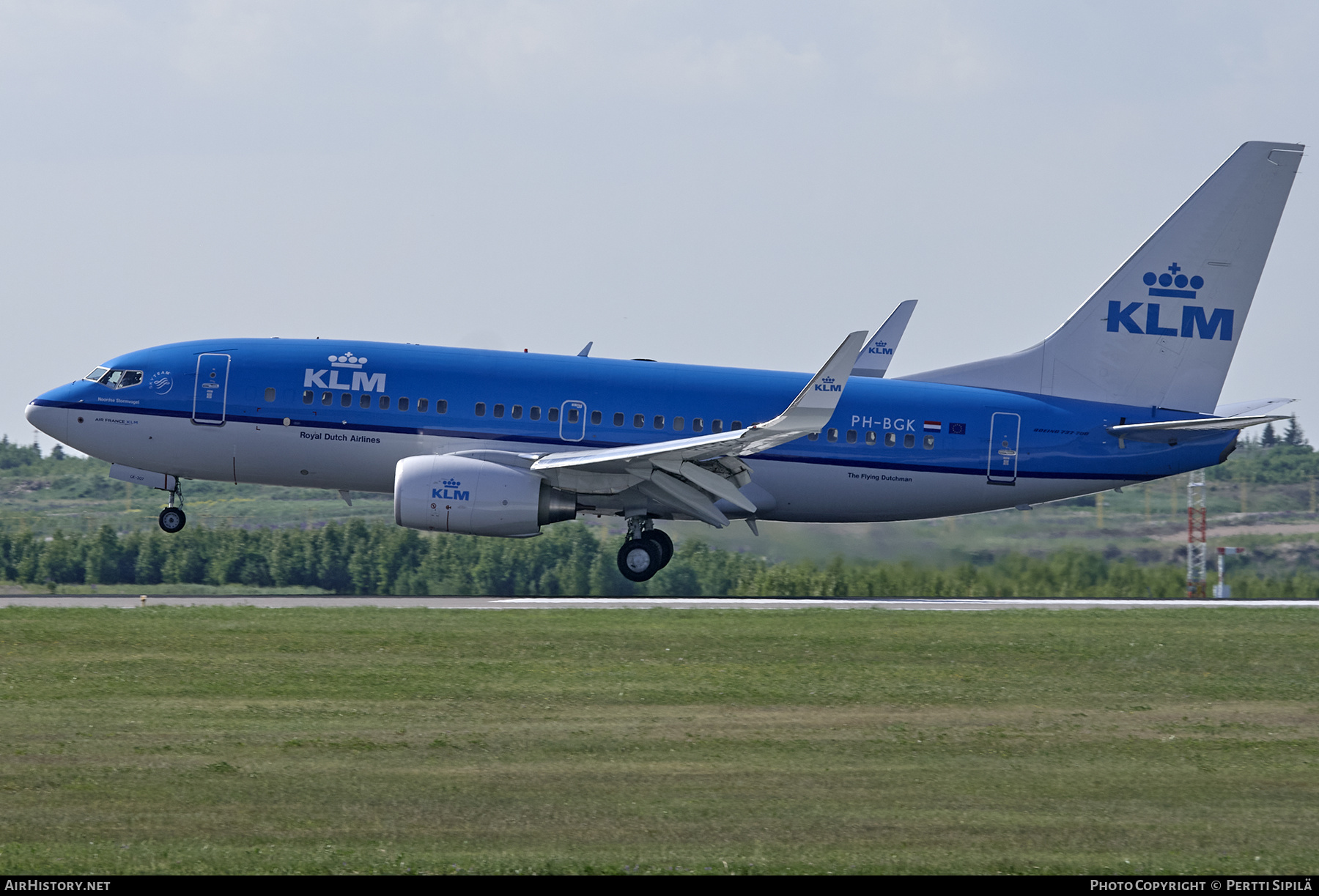 Aircraft Photo of PH-BGK | Boeing 737-7K2 | KLM - Royal Dutch Airlines | AirHistory.net #276970