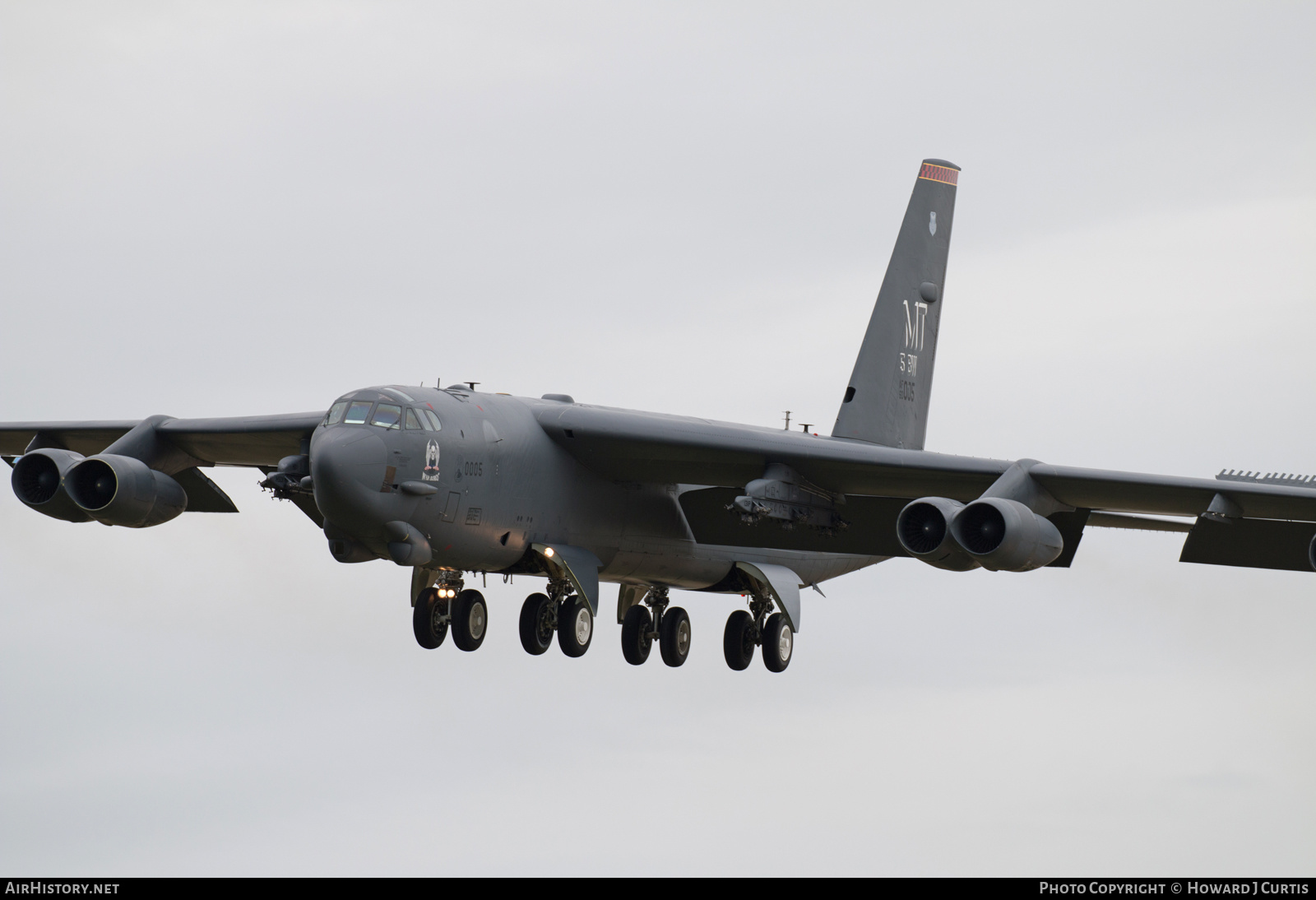 Aircraft Photo of 60-0005 / AF60-005 | Boeing B-52H Stratofortress | USA - Air Force | AirHistory.net #276974