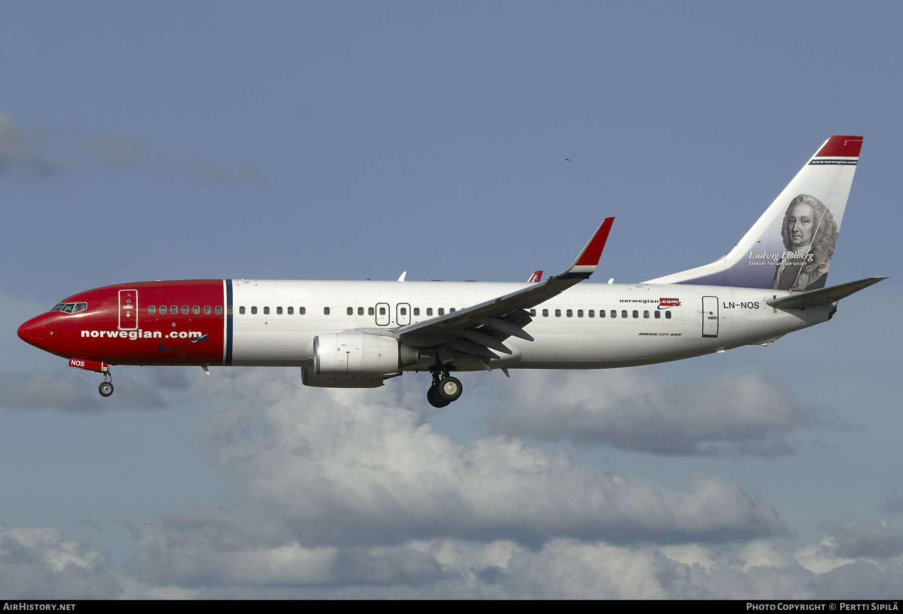 Aircraft Photo of LN-NOS | Boeing 737-8BK | Norwegian | AirHistory.net #276982
