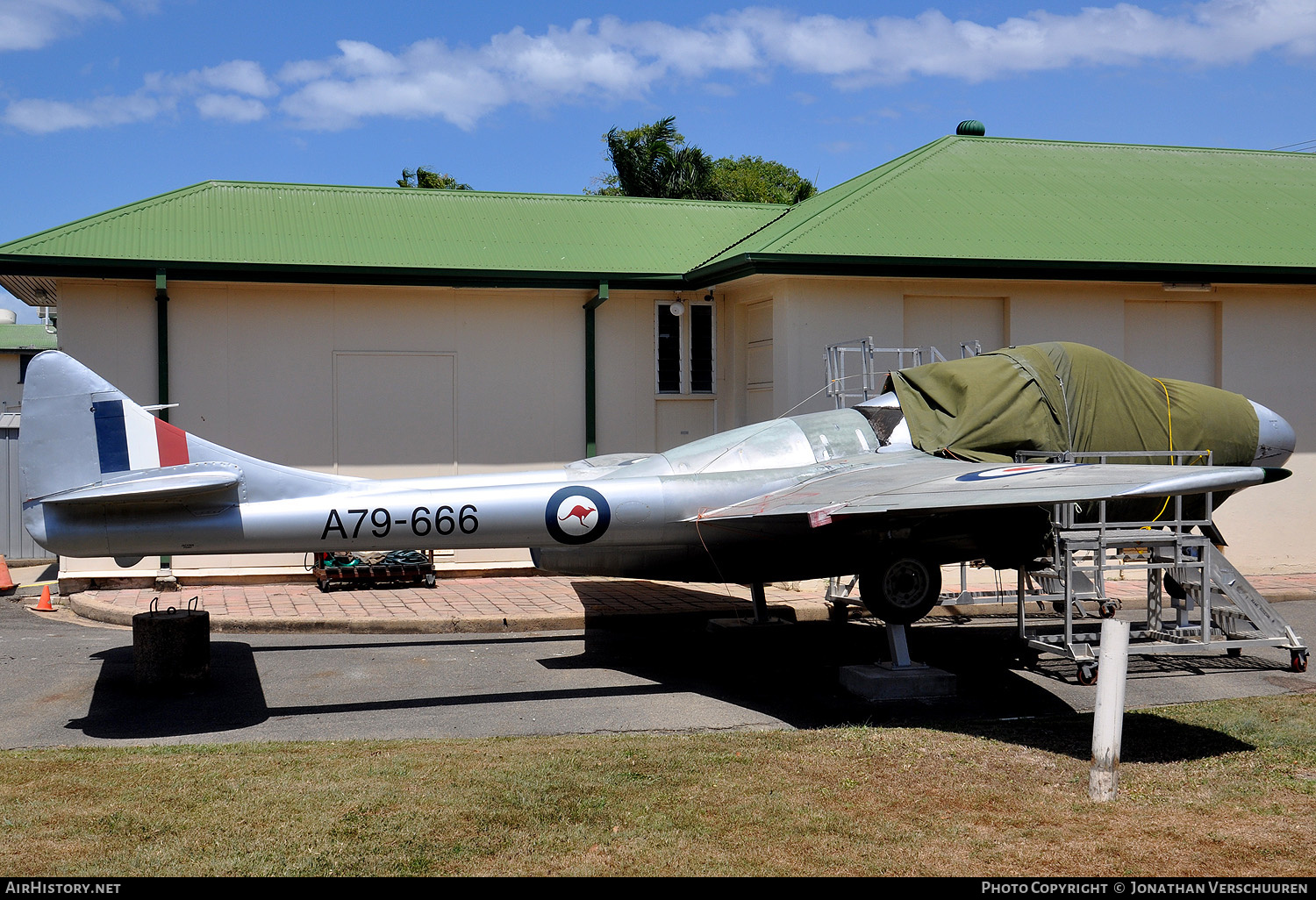 Aircraft Photo of A79-666 | De Havilland D.H. 115 Vampire T35 | Australia - Air Force | AirHistory.net #277012