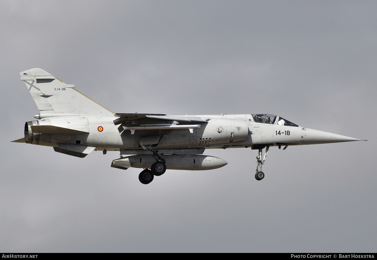 Aircraft Photo of C.14-36 | Dassault Mirage F1M | Spain - Air Force | AirHistory.net #277021