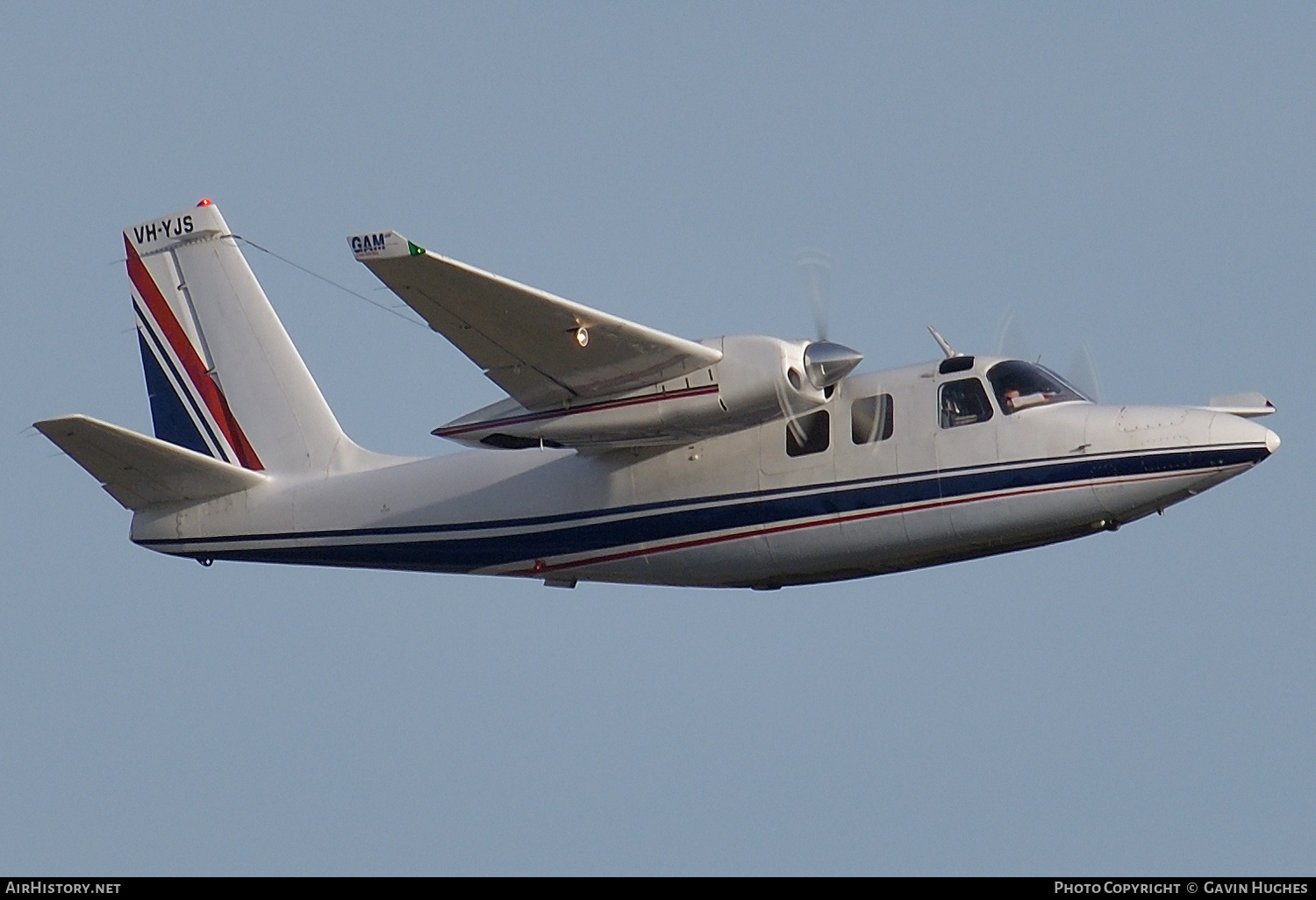 Aircraft Photo of VH-YJS | Aero Commander 500S Shrike Commander | GAMair - General Aviation Maintenance | AirHistory.net #277025