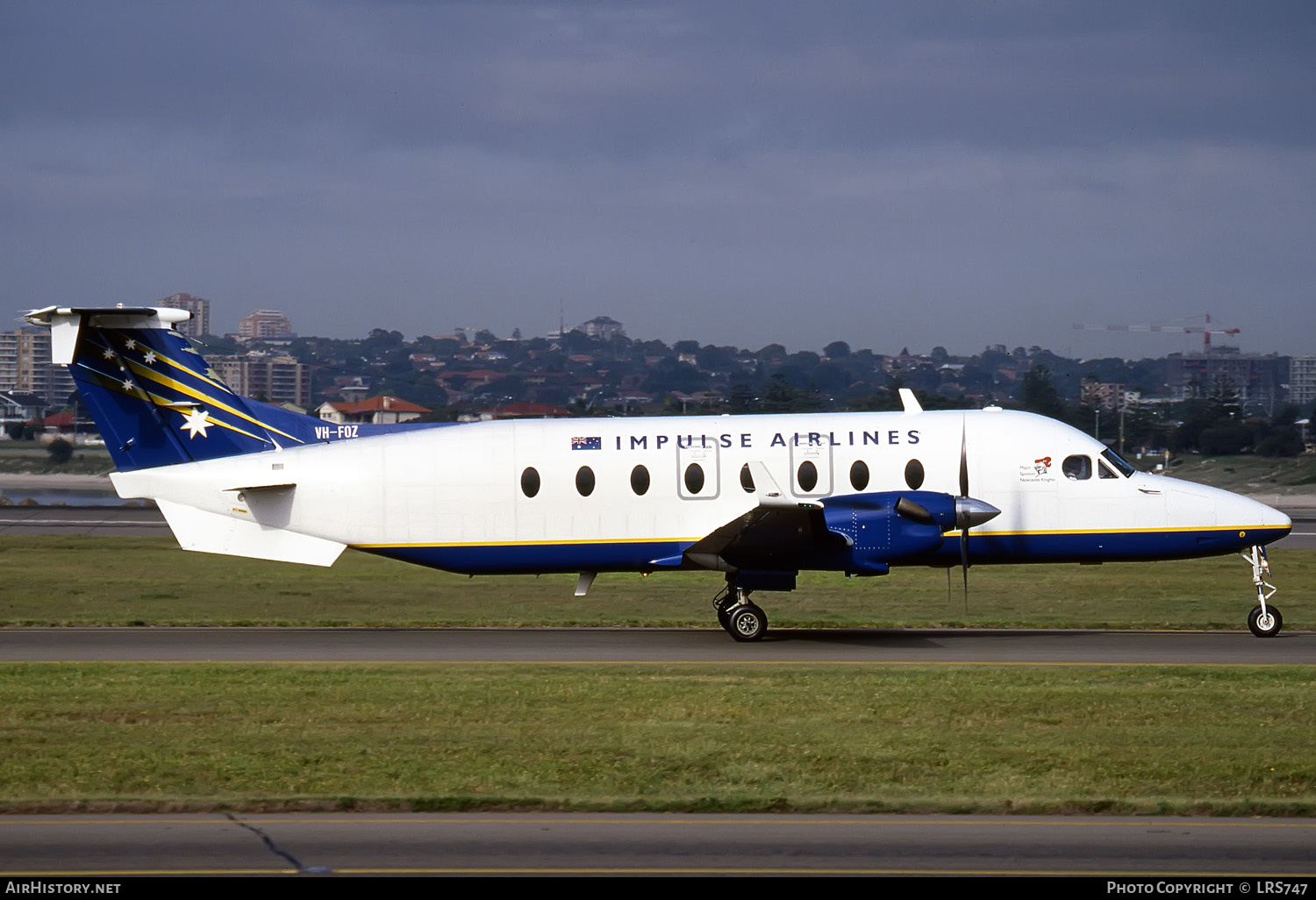 Aircraft Photo of VH-FOZ | Raytheon 1900D | Impulse Airlines | AirHistory.net #277032