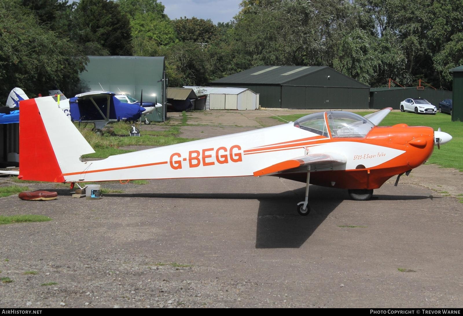 Aircraft Photo of G-BEGG | Scheibe SF-25E Super Falke | AirHistory.net #277036