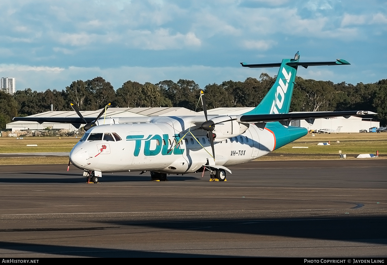 Aircraft Photo of VH-TOX | ATR ATR-42-300 | Toll Priority | AirHistory.net #277048