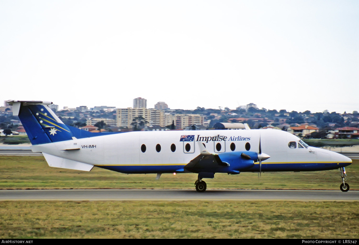 Aircraft Photo of VH-IMH | Raytheon 1900D | Impulse Airlines | AirHistory.net #277061
