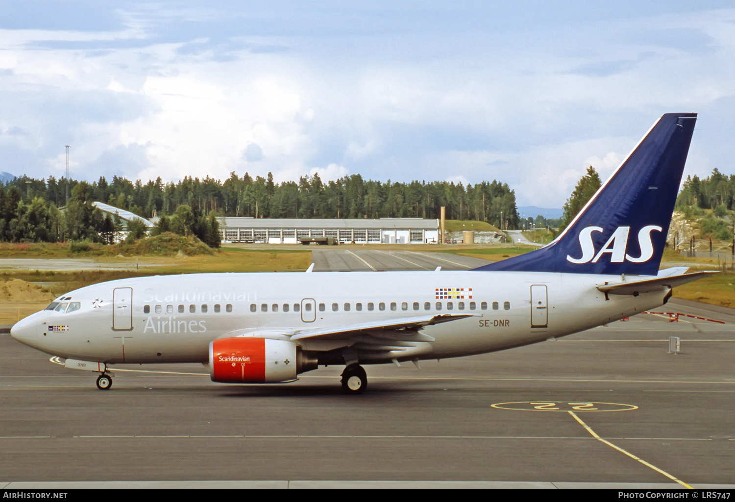 Aircraft Photo of SE-DNR | Boeing 737-683 | Scandinavian Airlines - SAS | AirHistory.net #277082