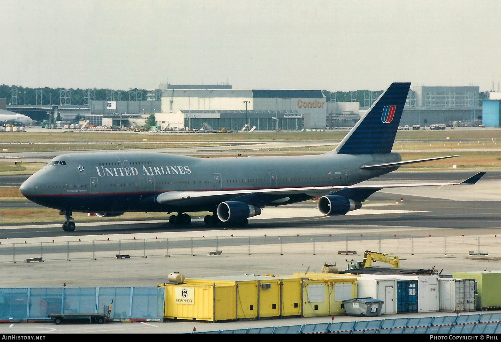 Aircraft Photo of N199UA | Boeing 747-422 | United Airlines | AirHistory.net #277083