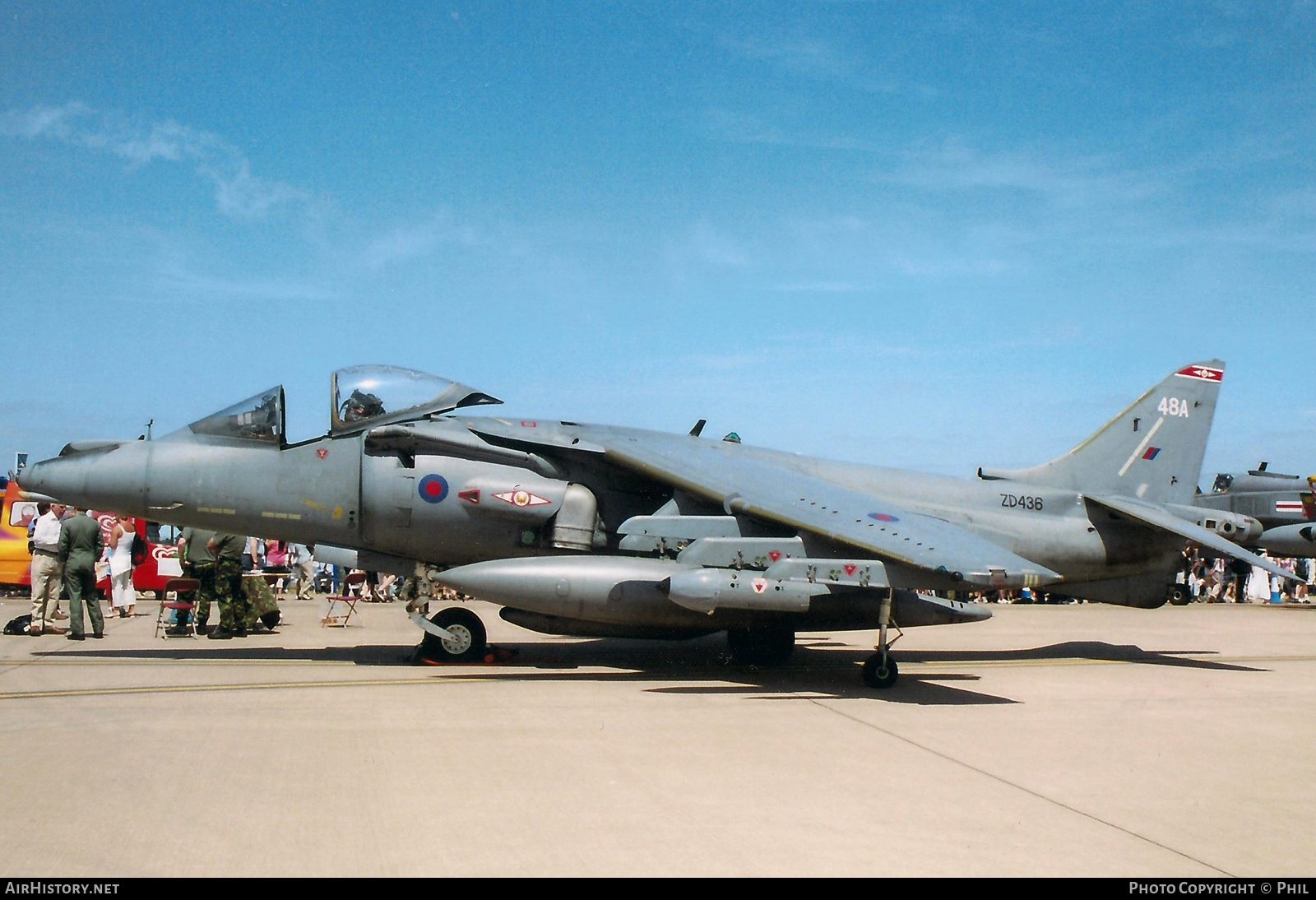 Aircraft Photo of ZD436 | British Aerospace Harrier GR7A | UK - Air Force | AirHistory.net #277093