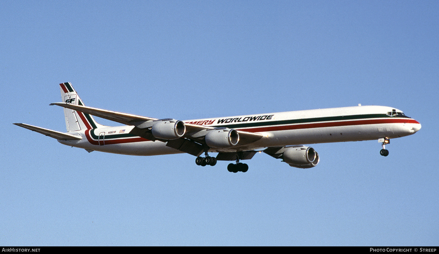 Aircraft Photo of N961R | McDonnell Douglas DC-8-73(F) | Emery Worldwide | AirHistory.net #277098