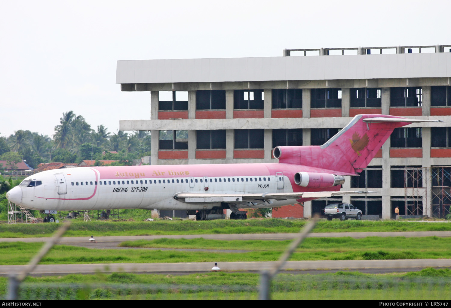 Aircraft Photo of PK-JGN | Boeing 727-223/Adv | Jatayu Airlines | AirHistory.net #277101
