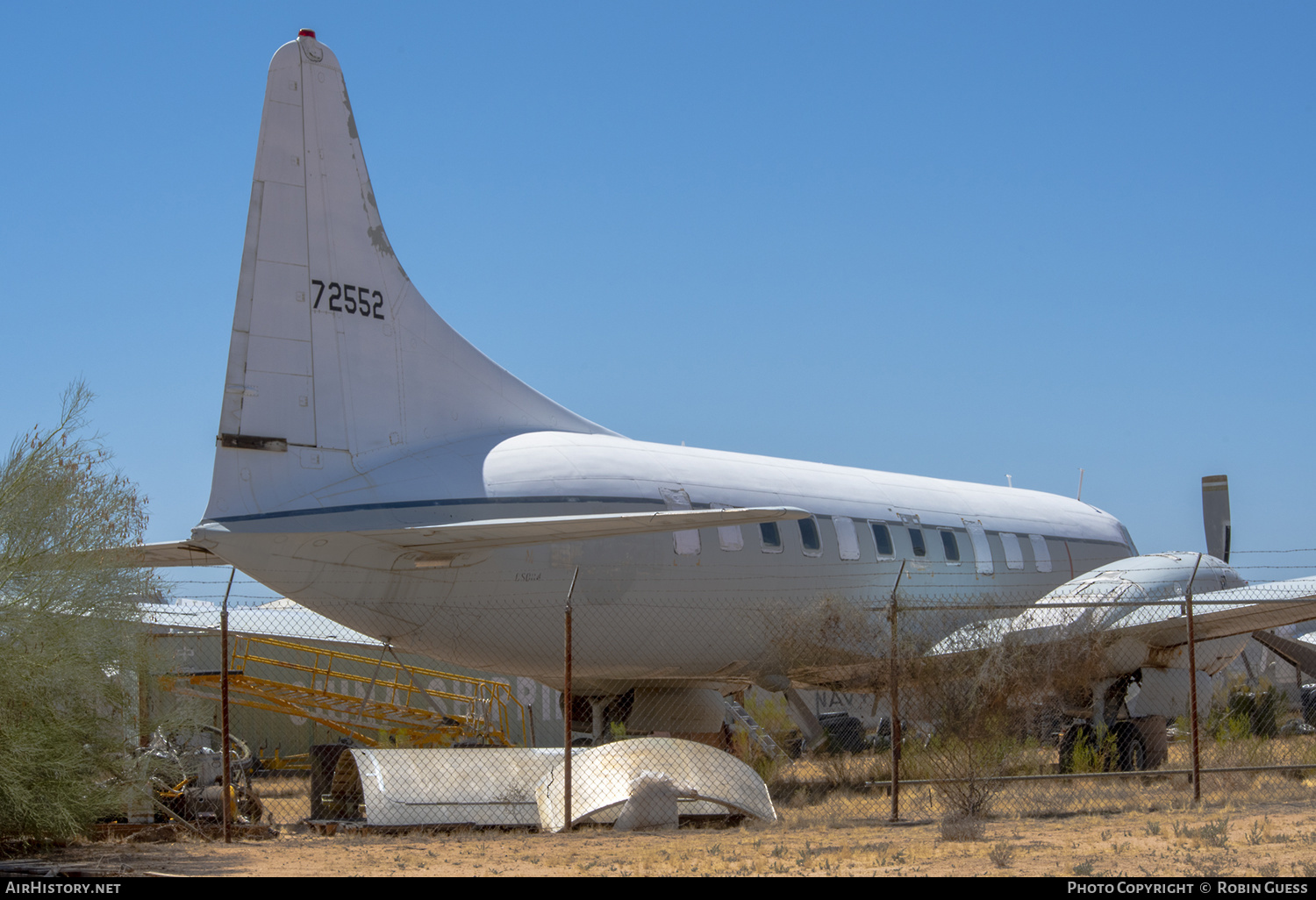 Aircraft Photo of 57-2552 / 72552 | Convair C-131E | USA - Air Force | AirHistory.net #277107