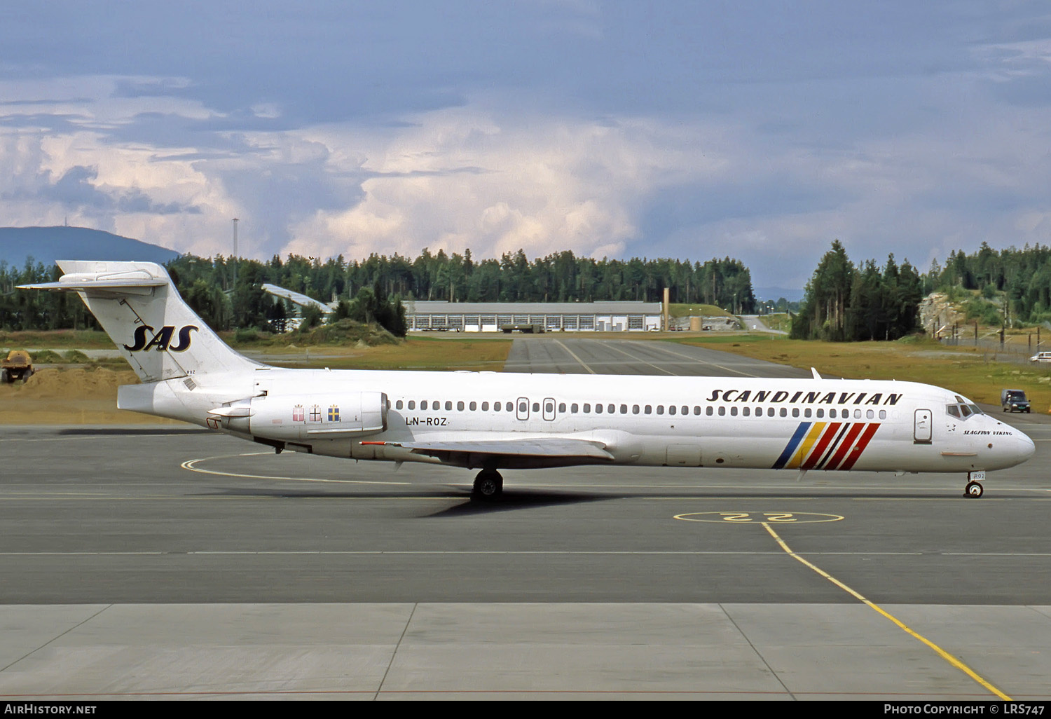 Aircraft Photo of LN-ROZ | McDonnell Douglas MD-87 (DC-9-87) | Scandinavian Airlines - SAS | AirHistory.net #277121