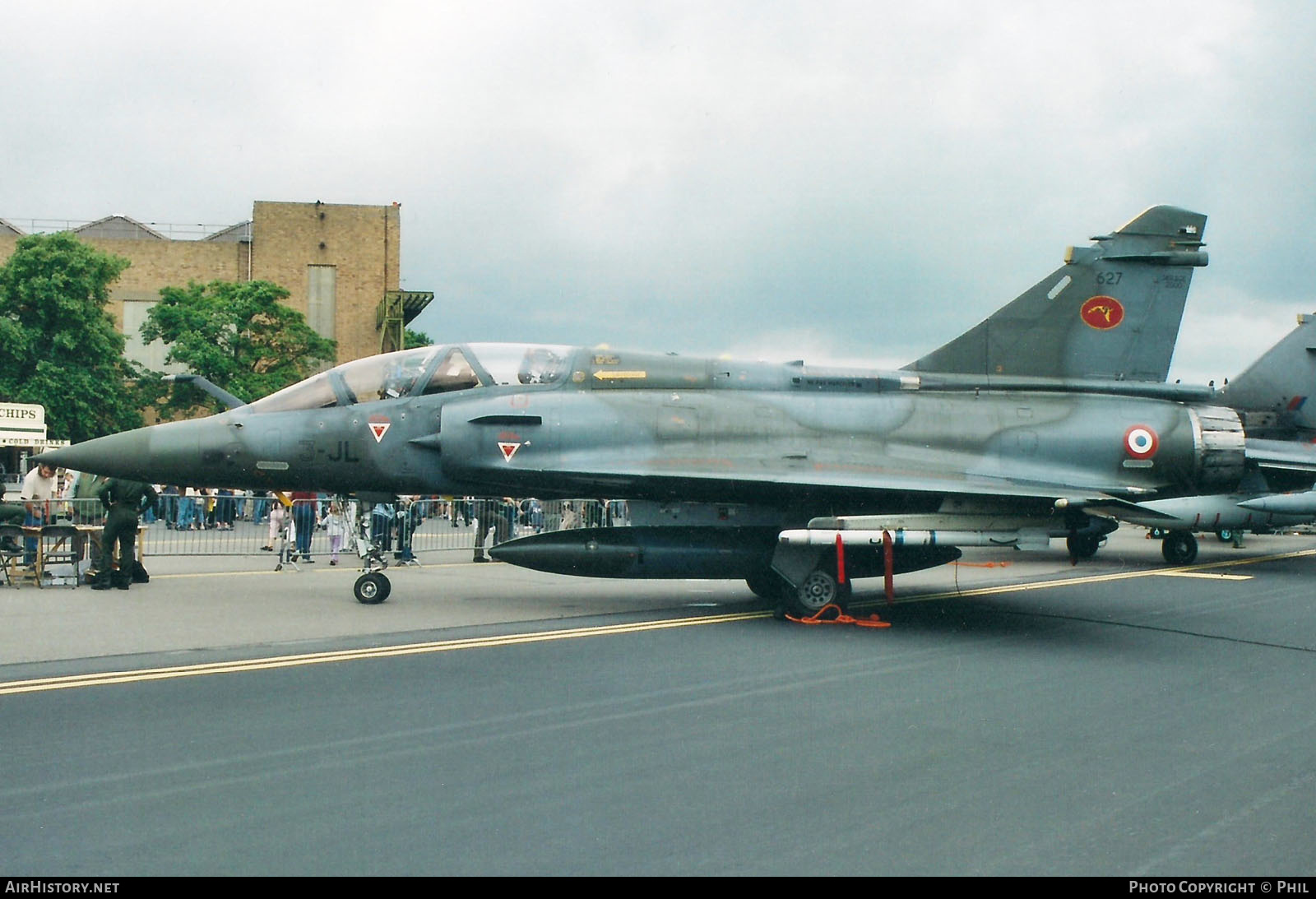 Aircraft Photo of 627 | Dassault Mirage 2000D | France - Air Force | AirHistory.net #277125