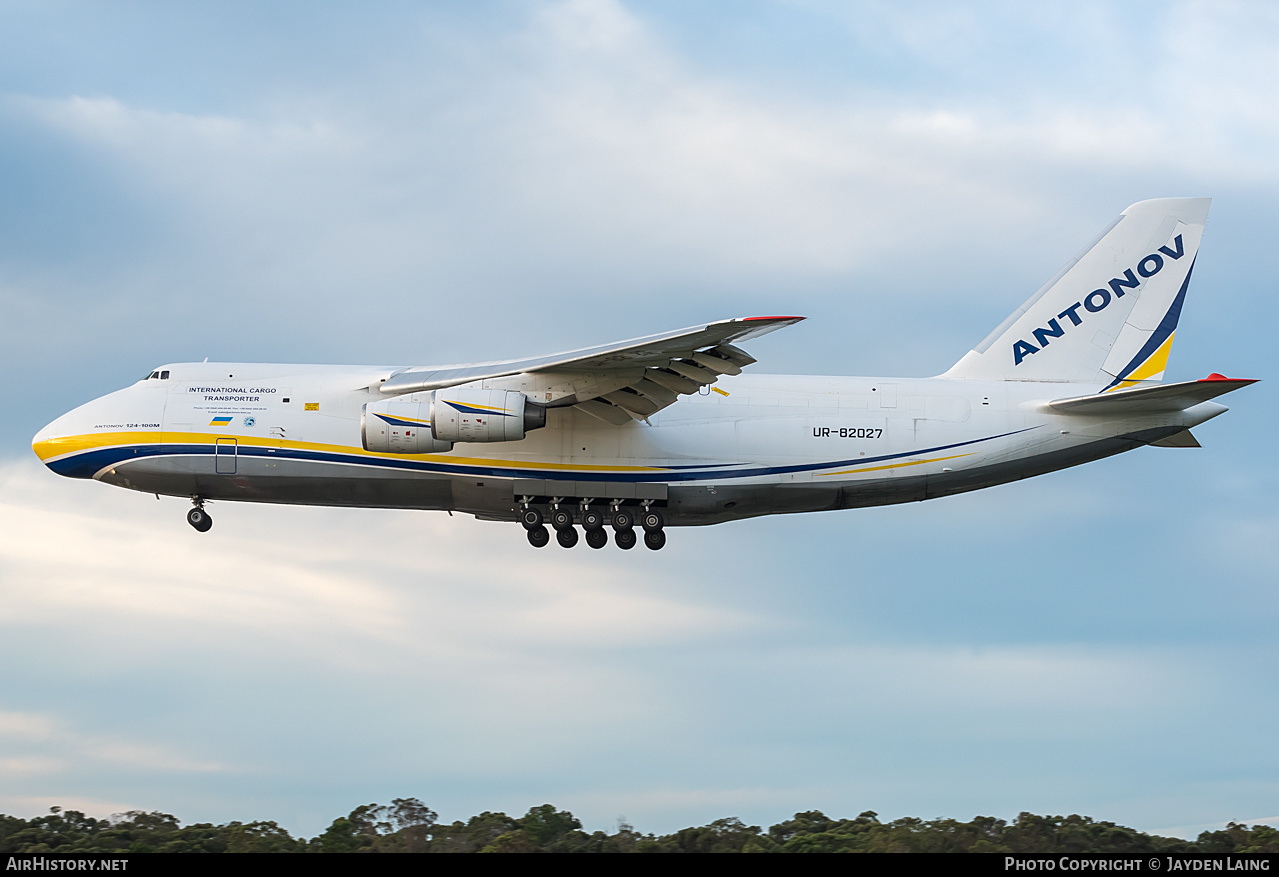 Aircraft Photo of UR-82027 | Antonov An-124-100M Ruslan | Antonov Airlines | AirHistory.net #277126