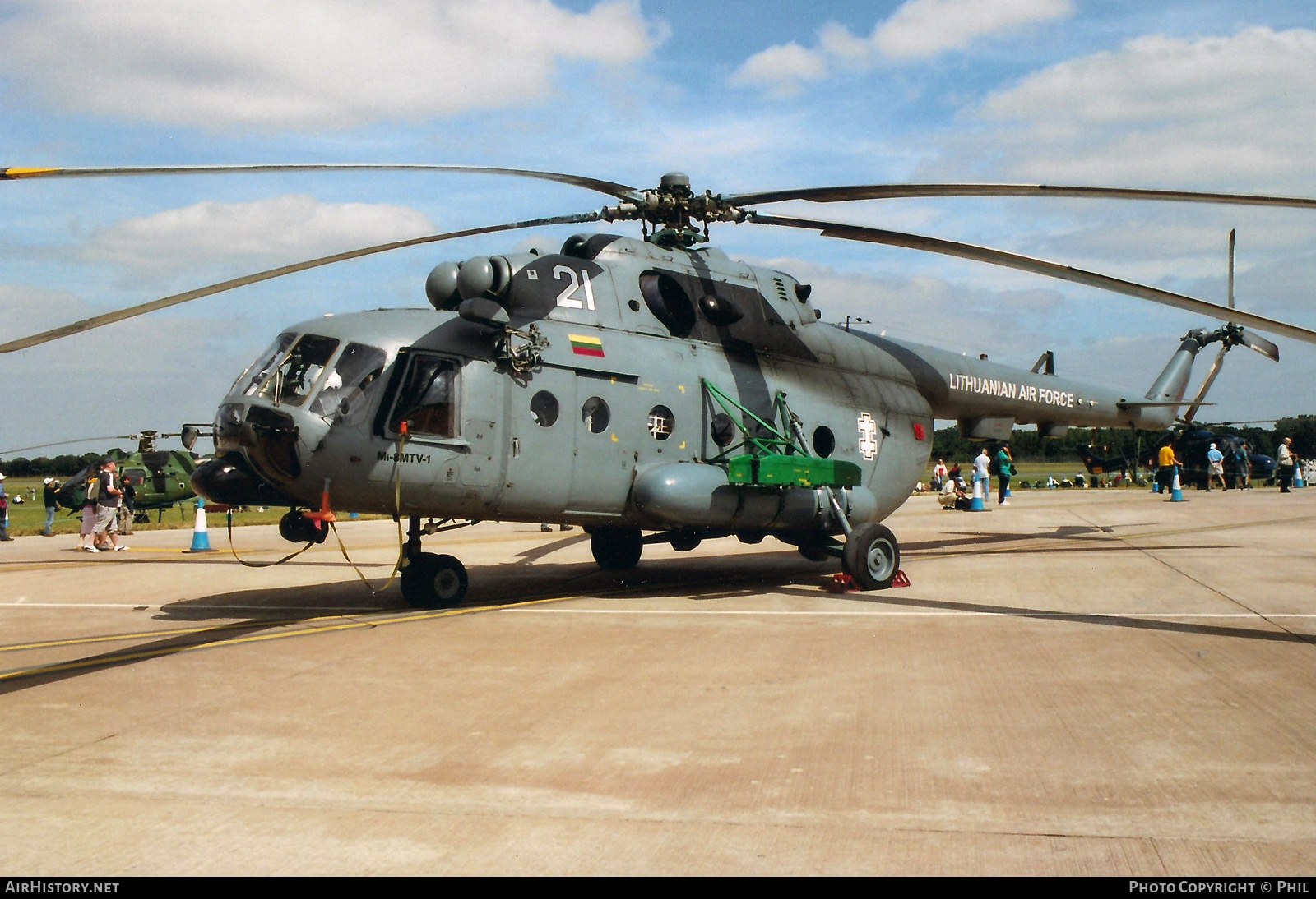 Aircraft Photo of 21 | Mil Mi-8MTV-1 | Lithuania - Air Force | AirHistory.net #277148