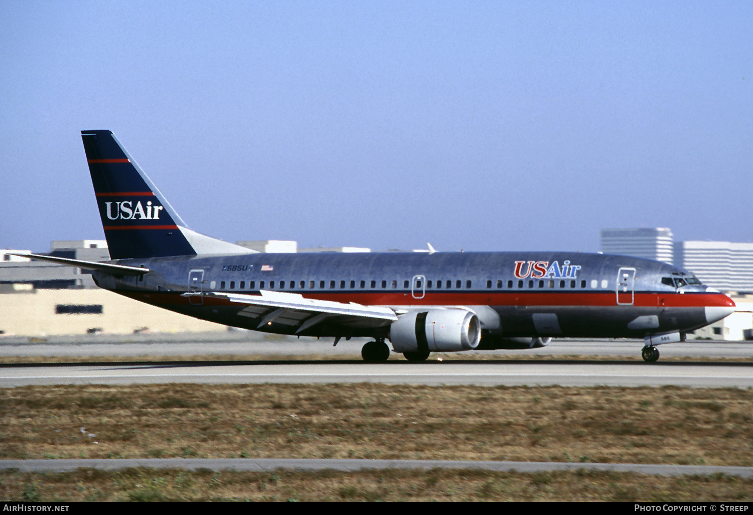 Aircraft Photo of N585US | Boeing 737-301 | USAir | AirHistory.net #277150